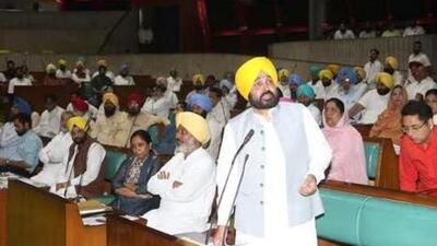 Punjab assembly on Tuesday passed the Sikh Gurdwara Amendment Bill 2023. (HT File) Punjab assembly on Tuesday passed the Sikh Gurdwara Amendment Bill 2023. (HT File)