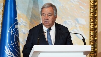 United Nations Secretary-General António Guterres. (AP) United Nations Secretary-General António Guterres. (AP)