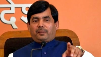 BJP leader Shahnawaz Hussain. (HT)