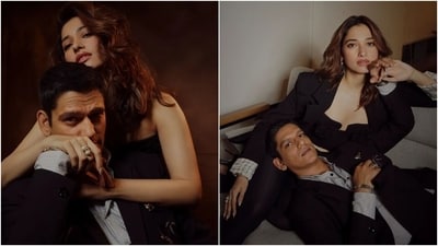 Earlier, Tamannaah had posted pictures with her boyfriend, Vijay Varma. The two will be seen together in Netflix's upcoming film Lust Stories 2. "Iss baar kiski Vijay hogi? Love or lust??," she captioned the photoshoot. (Instagram) Earlier, Tamannaah had posted pictures with her boyfriend, Vijay Varma. The two will be seen together in Netflix's upcoming film Lust Stories 2. "Iss baar kiski Vijay hogi? Love or lust??," she captioned the photoshoot. (Instagram)