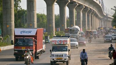 The Kanwar Yatra will pass through two major routes in Ghaziabad district totalling approximately 67.5 kilometres in the district in the second week of July. Officials said that this year they expect a significant more than three million Kanwarias on July 15 and 16. (Sakib Ali/HT Photo)