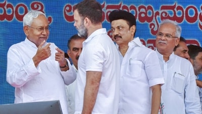 The meeting of opposition parties in Patna is seen as a precursor to subsequent rounds of talks to chalk out a larger coalition to take on the BJP in the 2024 Lok Sabha elections. (ANI) The meeting of opposition parties in Patna is seen as a precursor to subsequent rounds of talks to chalk out a larger coalition to take on the BJP in the 2024 Lok Sabha elections. (ANI)