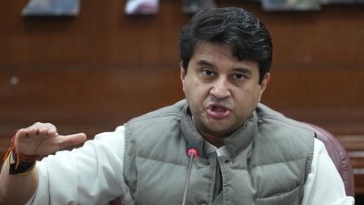 Union minister Jyotiraditya Scindia (PTI) Union minister Jyotiraditya Scindia (PTI)