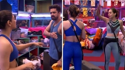 Bigg Boss OTT Season 2: Akaksha Puri tells Avinash Sachdev to keep his equation with Palak Purswani aside when talking to others in the house. Bigg Boss OTT Season 2: Akaksha Puri tells Avinash Sachdev to keep his equation with Palak Purswani aside when talking to others in the house.