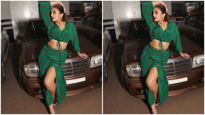 " Kick starting Tarla promotions looking like a snack meself," Huma captioned her pictures. Partalekhaa commented with multiple fire emoticons. (Instagram/@iamhumaq) " Kick starting Tarla promotions looking like a snack meself," Huma captioned her pictures. Partalekhaa commented with multiple fire emoticons. (Instagram/@iamhumaq)