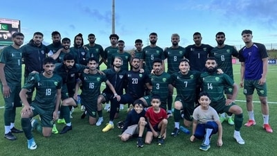 Pakistan were stuck in Mauritius where they had participated in the Four-Nation Cup tournament ahead of the SAFF competition. (footballpakistan.com) Pakistan were stuck in Mauritius where they had participated in the Four-Nation Cup tournament ahead of the SAFF competition. (footballpakistan.com)
