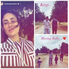 Kareena Kapoor Khan on her Instagram Stories. Kareena Kapoor Khan on her Instagram Stories.