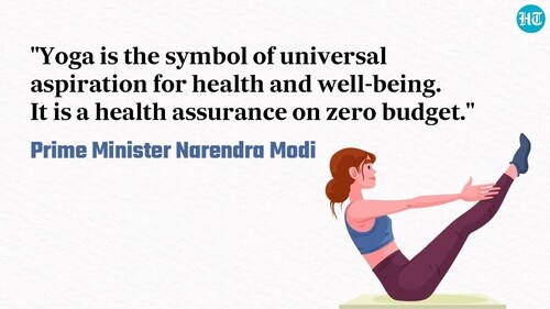 The International Day of Yoga 2023 theme is Yoga for Vasudhaiva Kutumbakam. (HT Photo) The International Day of Yoga 2023 theme is Yoga for Vasudhaiva Kutumbakam. (HT Photo)