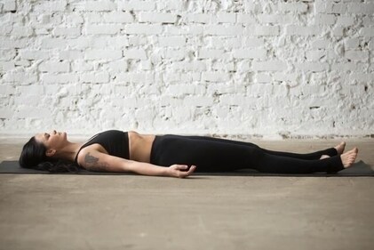 Savasana (Shutterstock ) Savasana (Shutterstock )