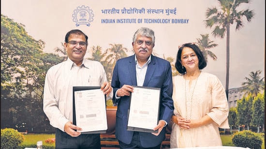 Infosys chairman Nandan Nilekani donates ₹315 crore to IIT Bombay