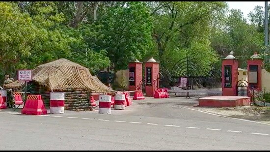 On April 12, four soldiers — Sagar Banne, Kamlesh R, Santosh Nagaral, and Yogeshkumar J — were shot dead as they slept in their rooms near the officers’ mess in Bathinda military station in Punjab. (PTI File)