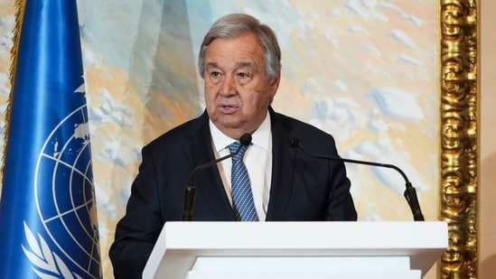 United Nations Secretary-General António Guterres. (AP)