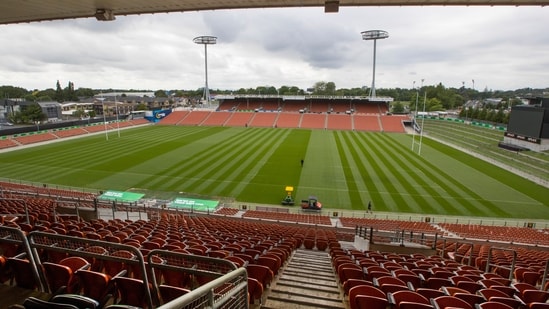 Waikato Stadium, in Hamilton will host five matches of the FIFA women's World Cup in July 2023 (AP)