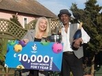 Winner Teresa Robinson scooped up the Set for Life lottery prize back in May 2021 - now the race is on to find another winner. Winner Teresa Robinson scooped up the Set for Life lottery prize back in May 2021 - now the race is on to find another winner.