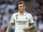 Real Madrid's Toni Kroos during the match 
