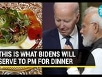 THIS IS WHAT BIDENS WILL SERVE TO PM FOR DINNER THIS IS WHAT BIDENS WILL SERVE TO PM FOR DINNER
