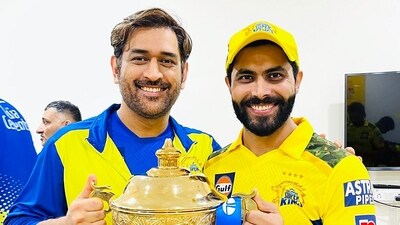 All is well between MS Dhoni and Ravindra Jadeja (ANI) All is well between MS Dhoni and Ravindra Jadeja (ANI)