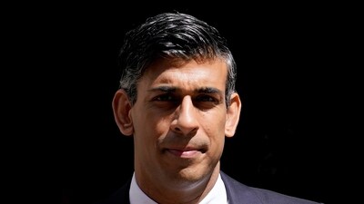 UK Prime Minister Rishi Sunak. (AP)