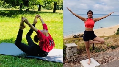 On International Yoga Day, Kangana Ranaut and Shilpa Shetty spoke about yoga's importance. While Kangana took to Instagram Stories to share a photo of herself, Shilpa had shared a video on Instagram Reels. On International Yoga Day, Kangana Ranaut and Shilpa Shetty spoke about yoga's importance. While Kangana took to Instagram Stories to share a photo of herself, Shilpa had shared a video on Instagram Reels. 