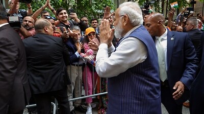 US President Joe Biden and First Lady Jill Biden will receive PM Modi at the White House. (PTI) US President Joe Biden and First Lady Jill Biden will receive PM Modi at the White House. (PTI)
