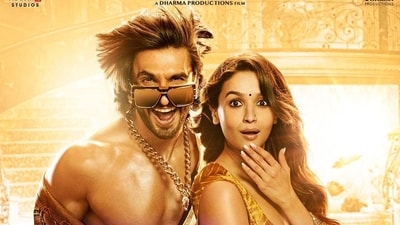 Ranveer Singh and Alia Bhatt's first posters for Rocky Aur Rani Kii Prem Kahaani are here.