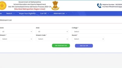 Maharashtra FYJC 1st cut-off merit list 2023 out Maharashtra FYJC 1st cut-off merit list 2023 out