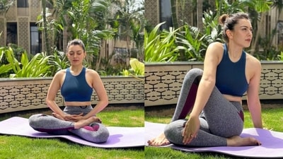 Hansika Motwani shared a series of pictures of herself practicing yoga on International Yoga Day. She wrote in her caption, "Yoga day today and every day." Fans called her 'inspiring' and 'beautiful' in the comments section of her post. Hansika Motwani shared a series of pictures of herself practicing yoga on International Yoga Day. She wrote in her caption, "Yoga day today and every day." Fans called her 'inspiring' and 'beautiful' in the comments section of her post. 