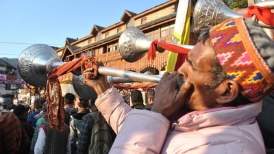 Himachali Folk Music (Himachal Pradesh): Himachal Pradesh has a diverse range of folk music styles, including the Kullu Nati, Chamba Folk Music, and Kinnauri Folk Music. These forms reflect the cultural traditions and natural beauty of the region. (Pinterest) Himachali Folk Music (Himachal Pradesh): Himachal Pradesh has a diverse range of folk music styles, including the Kullu Nati, Chamba Folk Music, and Kinnauri Folk Music. These forms reflect the cultural traditions and natural beauty of the region. (Pinterest)