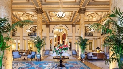 he luxurious hotel has 335 rooms which consists of 69 suites. (The Willard website) he luxurious hotel has 335 rooms which consists of 69 suites. (The Willard website)