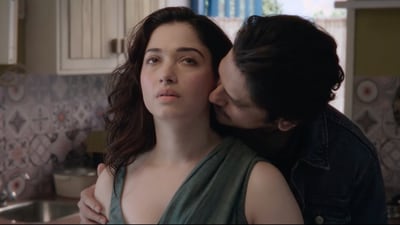 Tamannaah Bhatia and Vijay Verma in Lust Stories 2. Tamannaah Bhatia and Vijay Verma in Lust Stories 2.