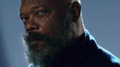 Samuel L. Jackson as Nick Fury in Marvel's Secret Invasion Samuel L. Jackson as Nick Fury in Marvel's Secret Invasion