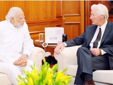 PM Narendra Modi with Hollywood elite and Buddhist Richard Gere.PM Narendra Modi with Hollywood elite and Buddhist Richard Gere PM Narendra Modi with Hollywood elite and Buddhist Richard Gere.PM Narendra Modi with Hollywood elite and Buddhist Richard Gere