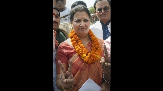 Have urged all political parties for cordial atmosphere: Sushma Kharakwal. (HT File)
