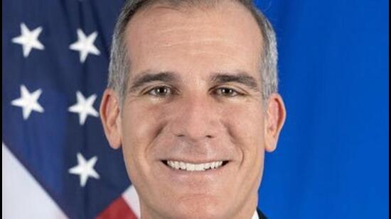 United States ambassador to India Eric Garcetti. (Twitter)