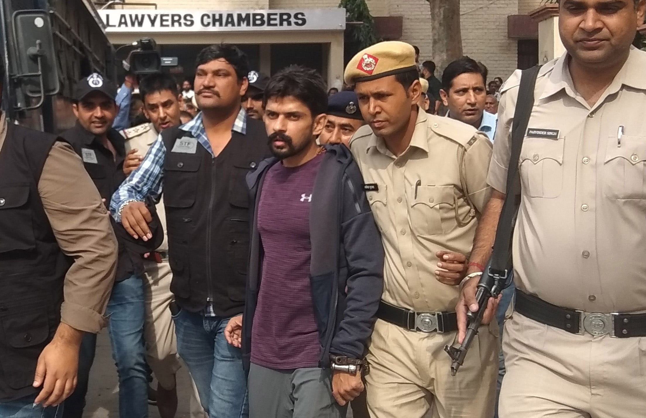 Lawrence Bishnoi, 33, of Punjab, is the alleged mastermind of the criminal enterprise. (HT)
