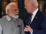 President Joe Biden talks with India's Prime Minister Narendra Modi as he arrives at the White House for a private dinner, President Joe Biden talks with India's Prime Minister Narendra Modi as he arrives at the White House for a private dinner,