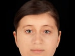 Face of 7th century teen reconstructed by archeologists. Face of 7th century teen reconstructed by archeologists.