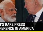 MODI’S RARE PRESS CONFERENCE IN AMERICA