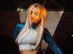 Ava Max was slapped by a fan while performing on stage in Los Angeles. Ava Max was slapped by a fan while performing on stage in Los Angeles.