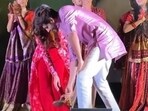 Kartik Aaryan and Kiara Advani at Satyaprem Ki Katha song Sun Sajni launch on Wednesday. Kartik Aaryan and Kiara Advani at Satyaprem Ki Katha song Sun Sajni launch on Wednesday.