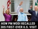 HOW PM MODI RECALLED HIS FIRST-EVER U.S. VISIT