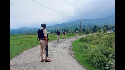 An exchange of fire between armed miscreants and teams of Assam Rifles was reported early on Thursday morning (AFP) An exchange of fire between armed miscreants and teams of Assam Rifles was reported early on Thursday morning (AFP)