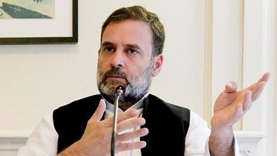 Congress leader Rahul Gandhi . (ANI)