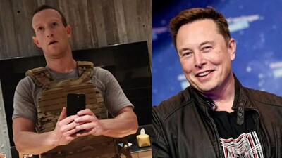 Elon Musk challenged Mark Zuckerberg for a cage fight. (Left image/Instagram/@Zuck, Right image, Twitter/@Jonatha06730206) Elon Musk challenged Mark Zuckerberg for a cage fight. (Left image/Instagram/@Zuck, Right image, Twitter/@Jonatha06730206)