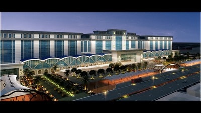 The expected view of the Prayagraj junction after its ongoing redevelopment gets completed. (Courtesy: NCR) The expected view of the Prayagraj junction after its ongoing redevelopment gets completed. (Courtesy: NCR)
