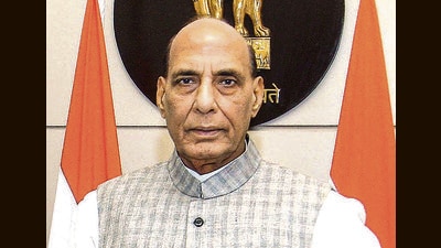 Union minister Rajnath Singh-led defence acquisitions council had on June 15 given clearance for procuring the drones made by General Atomics (PTI) Union minister Rajnath Singh-led defence acquisitions council had on June 15 given clearance for procuring the drones made by General Atomics (PTI)