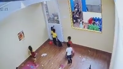 Screengrab for the CCTV footage. Screengrab for the CCTV footage.