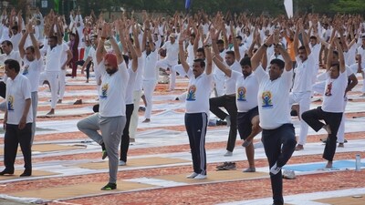The grand celebrations of the International Day of Yoga on the lawns of the United Nations this week underlined the seriousness with which India was pushing its soft power brand. (Sant Arora/HT) The grand celebrations of the International Day of Yoga on the lawns of the United Nations this week underlined the seriousness with which India was pushing its soft power brand. (Sant Arora/HT)