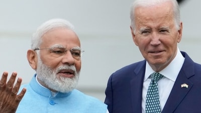 One can see that the visit of PM Modi, which marks the beginning of the Symbiotic Phase, has the potential to make the two countries the global innovation powerhouses of the world (HT File)