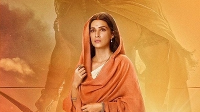 Kriti Sanon as Janaki in Om Raut's magnum opus Adipurush. Kriti Sanon as Janaki in Om Raut's magnum opus Adipurush.